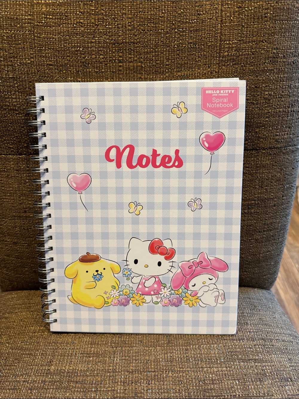 Hello kitty and friends spiral notebook 160 lined pages